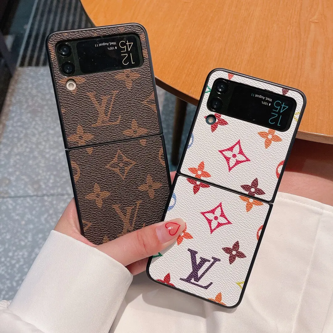 Leather Embossed Case for Galaxy Z Flip
