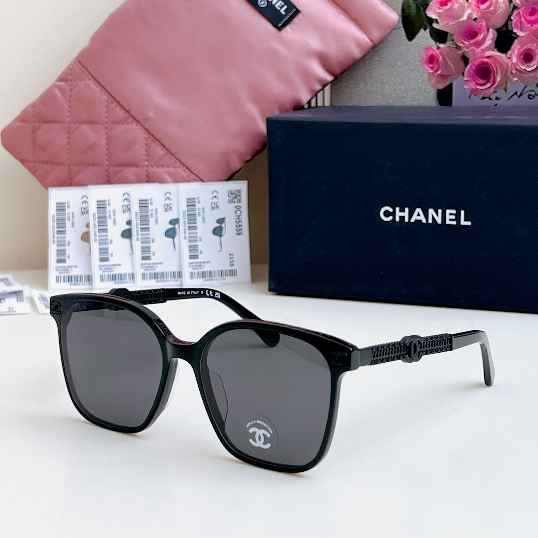 7 Colors Double Braided Style Temple Sunglasses