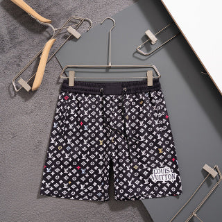 2025 latest black shorts beach pants