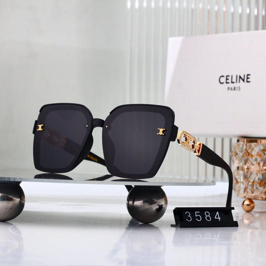 New Full Frame Square Sunglasses