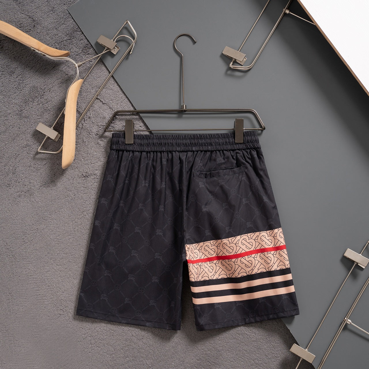 Burberry classic print casual quick-drying beach shorts