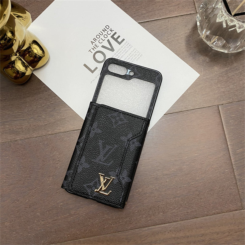 Leather Card Holder Flip Case