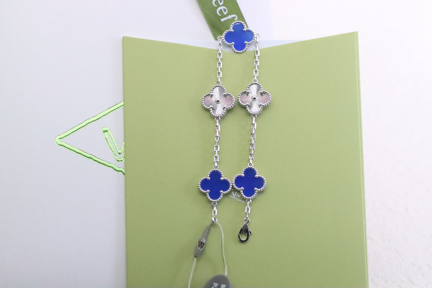 Laser Four-Leaf Clover Five-Flower Bracelet