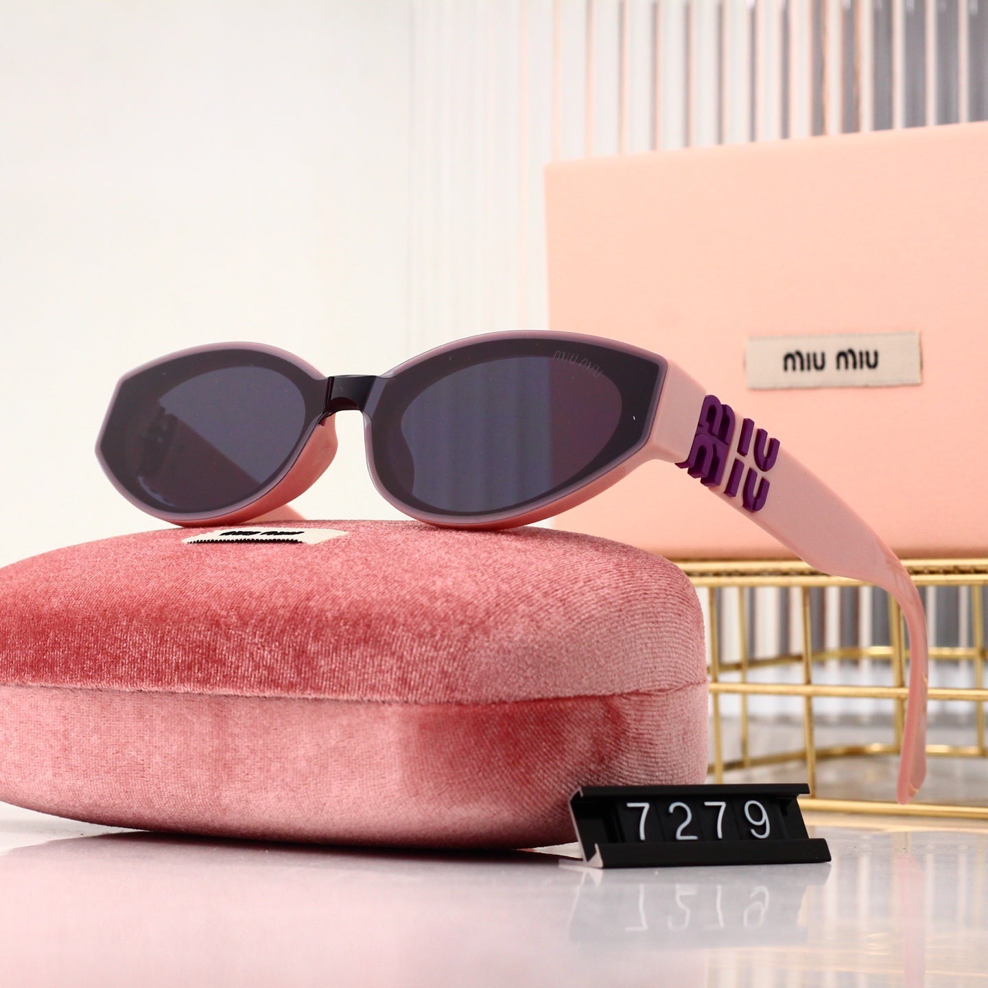 Oval Full Frame Sunglasses 7279