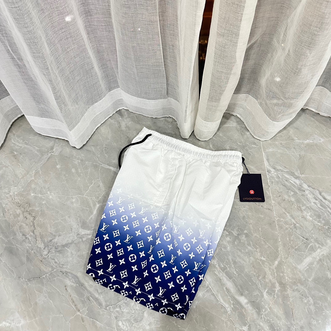 New classic gradient casual quick-drying beach shorts
