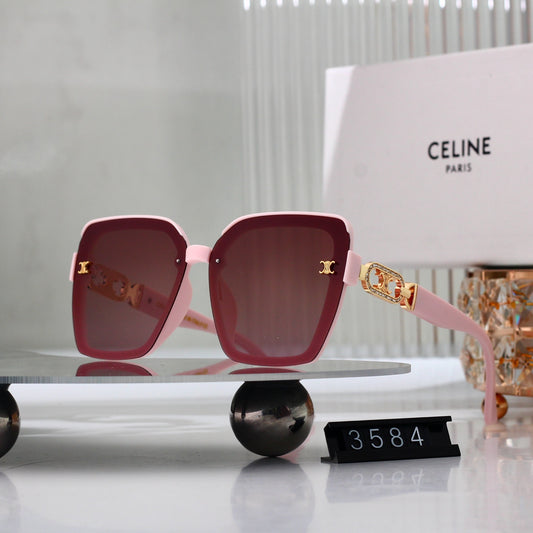 New Full Frame Square Sunglasses
