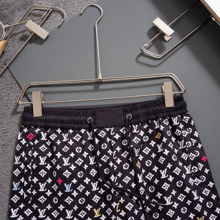 2025 latest black shorts beach pants