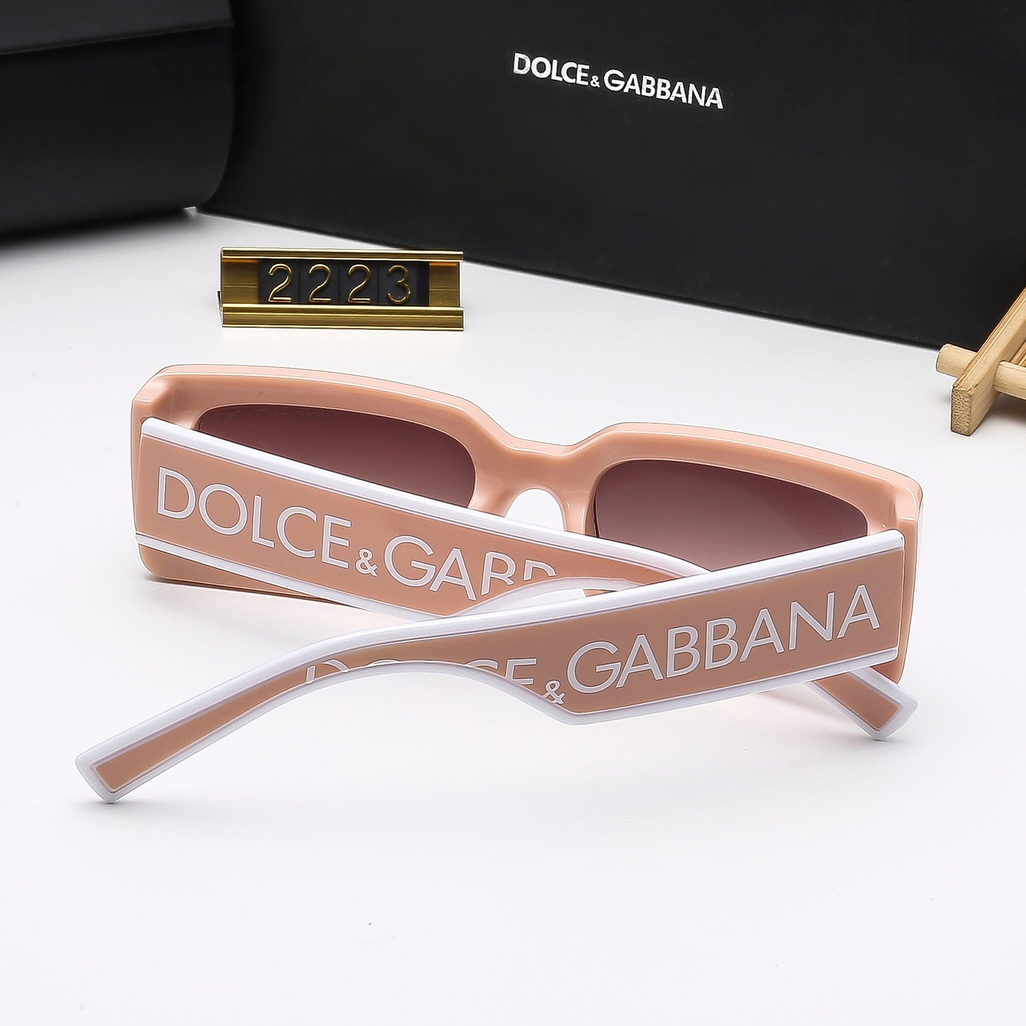 5 colors trendy square sunglasses 2223