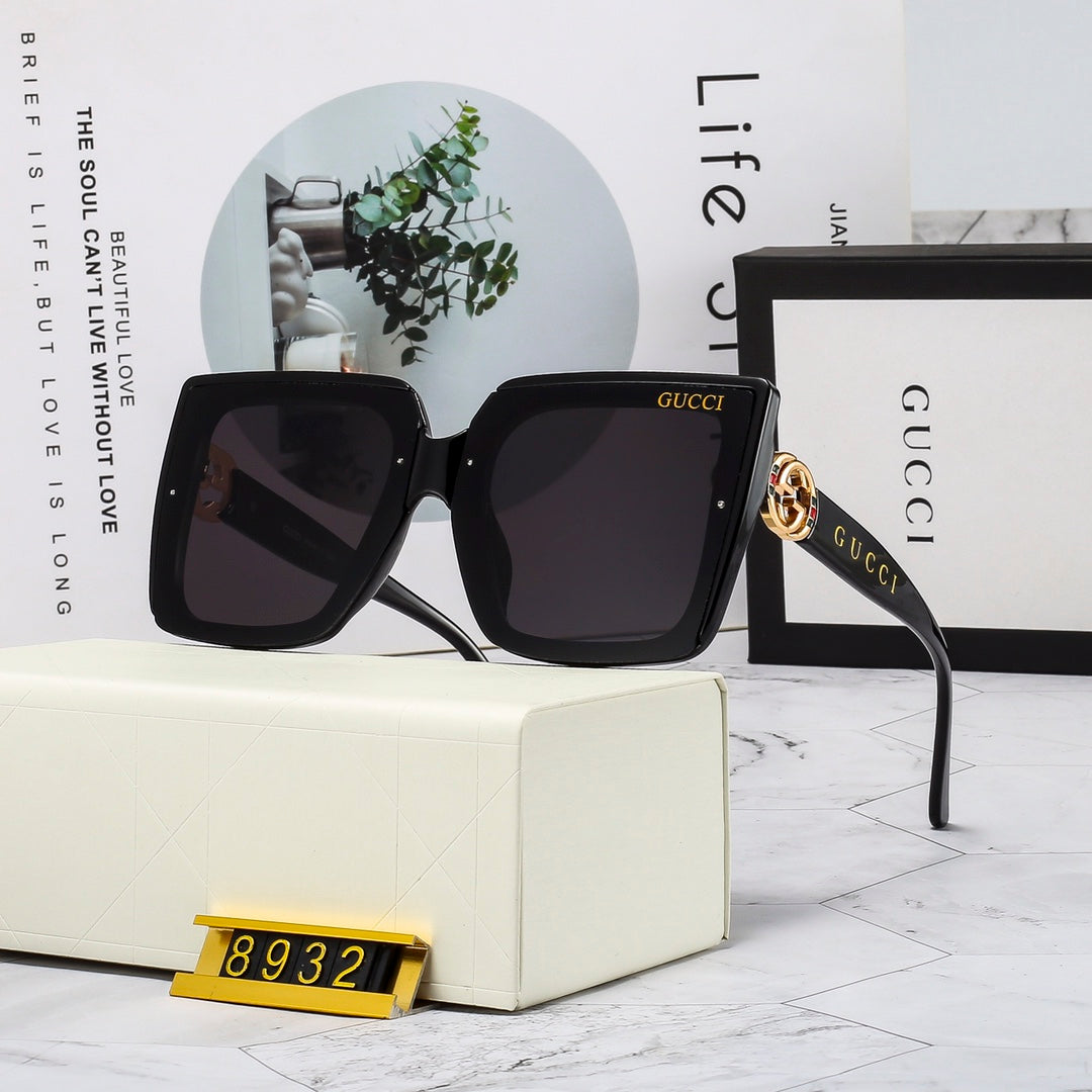 4 Colors Korean Style Large Accessories Fashion Sunglasses 8932
