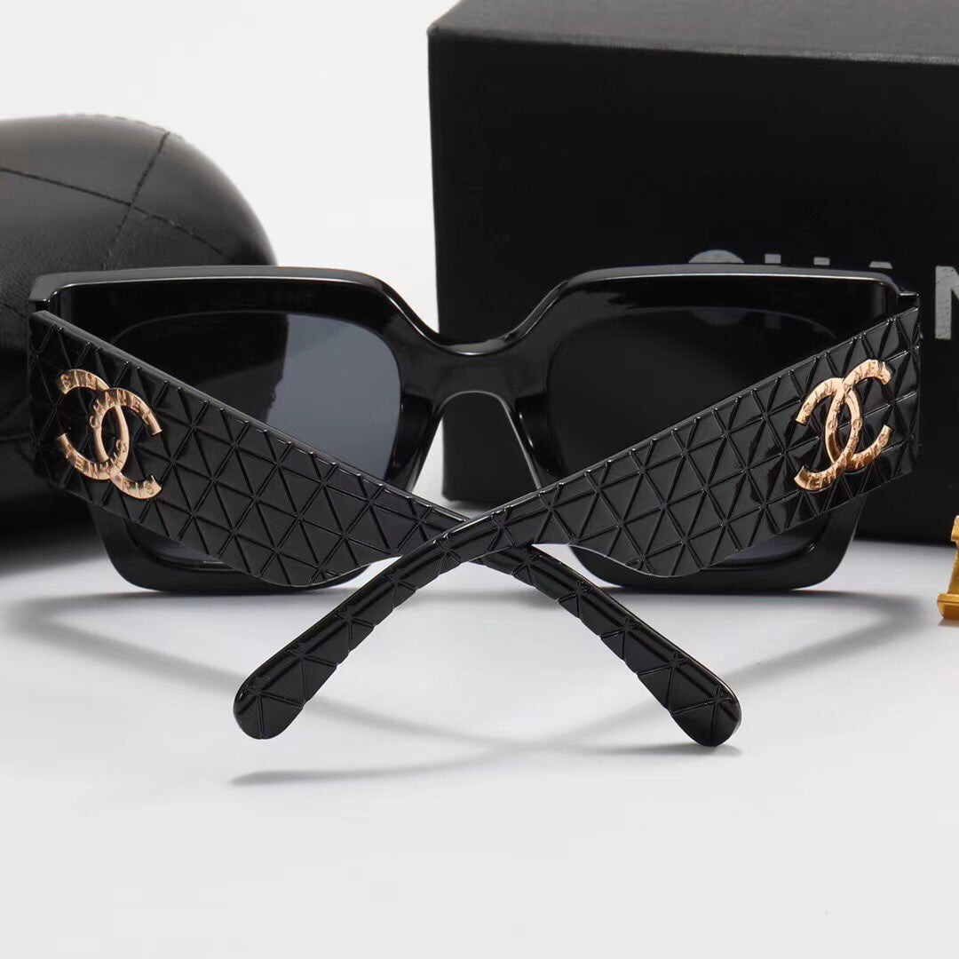 6 Colors Fashion Frame Big LOGO Sunglasses  2892