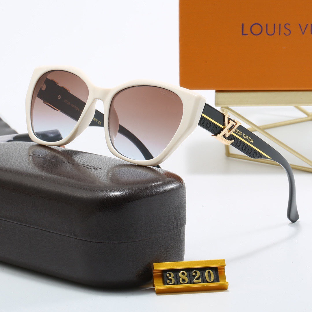 5-color Polaroid nylon HD lenses Full frame sunglasses 3820