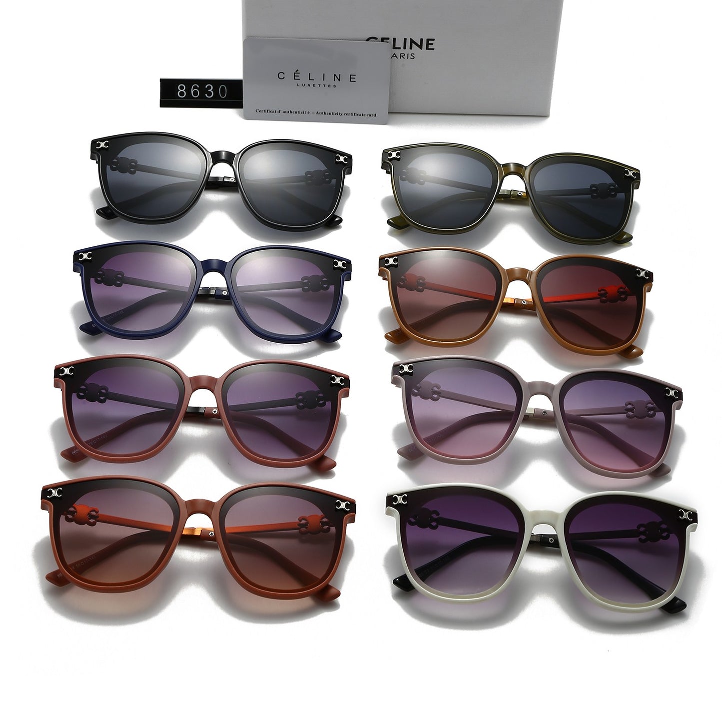 7 colors frameless fashion sunglasses, travel and holiday sunglasses 8630