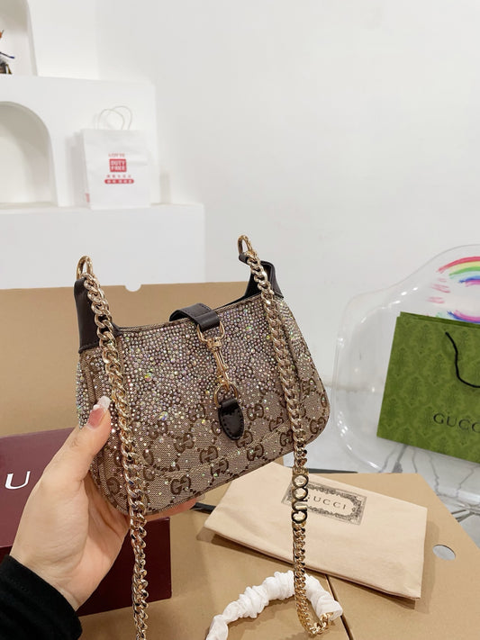 Rhinestone Underarm Bag