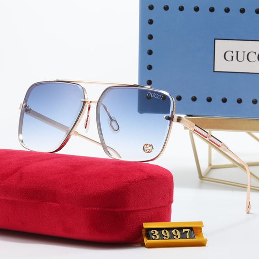 UV-protective travel glasses, trendy retro sunglasses