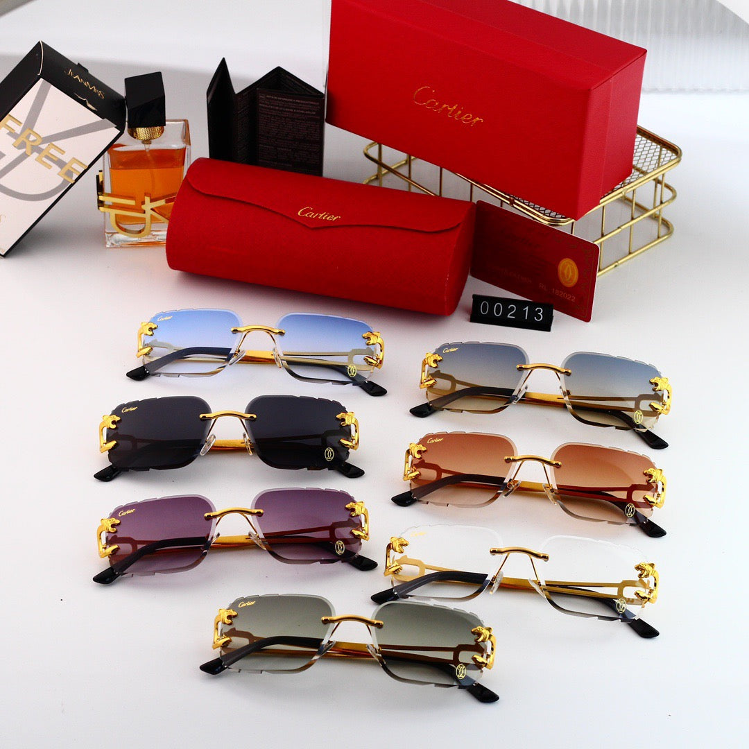 7-color Polaroid nylon high-definition lenses with a frameless design.