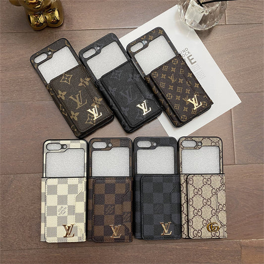 Leather Card Holder Flip Case