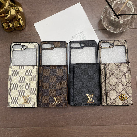 Leather Card Holder Flip Case