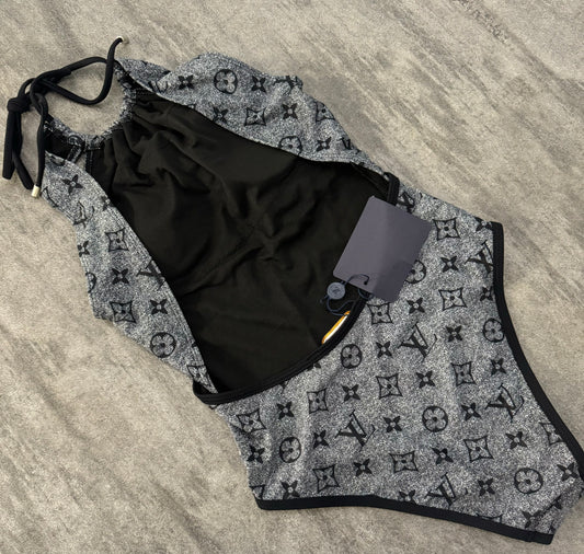 2025 New Back-opening Swimsuit  L-44500