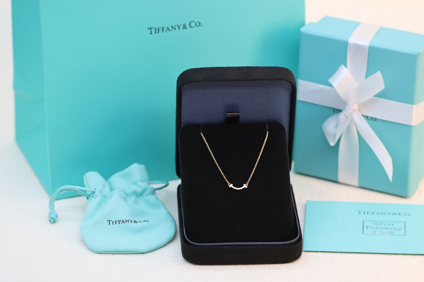 Mini Diamond-Free Smiley Face Necklace