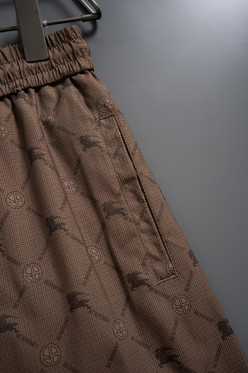 Burberry classic print casual quick-drying beach shorts
