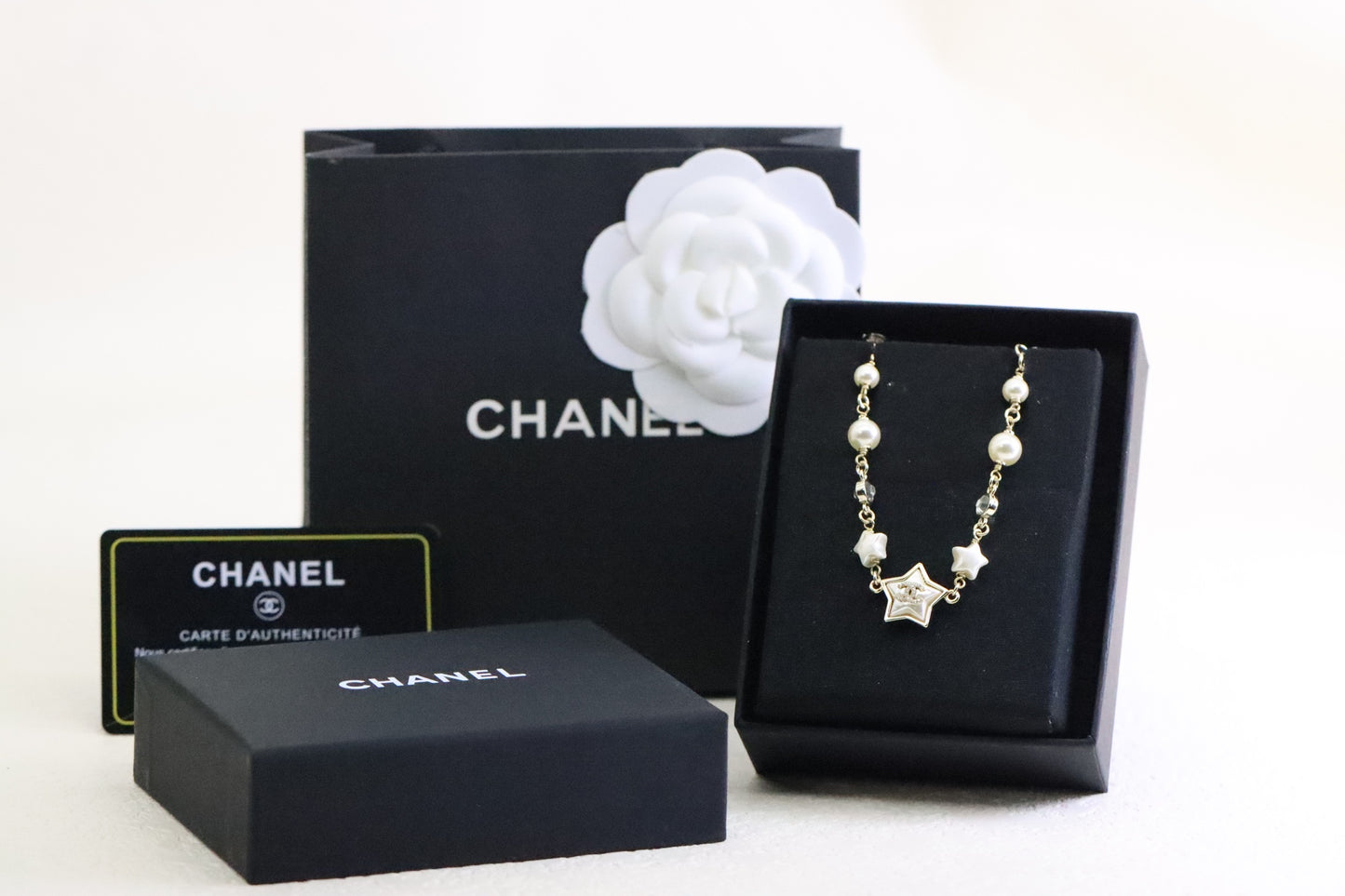 Chanel Star Pearl Double C Bracelet