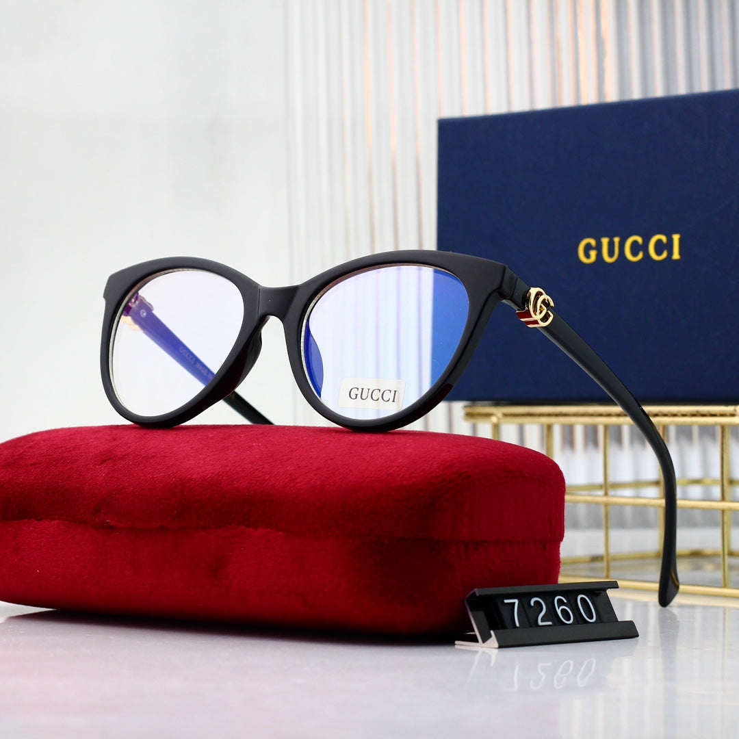 7-color plain full-frame sunglasses 7260