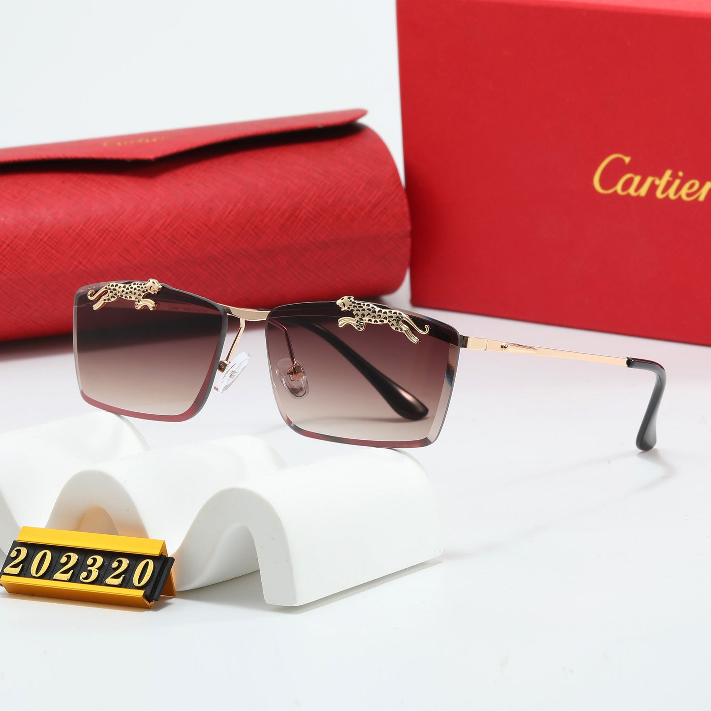6 colors frameless design full lens sunglasses 202320