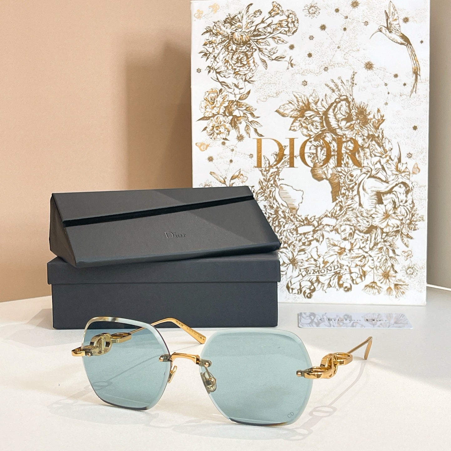 7 colors frameless sunglasses