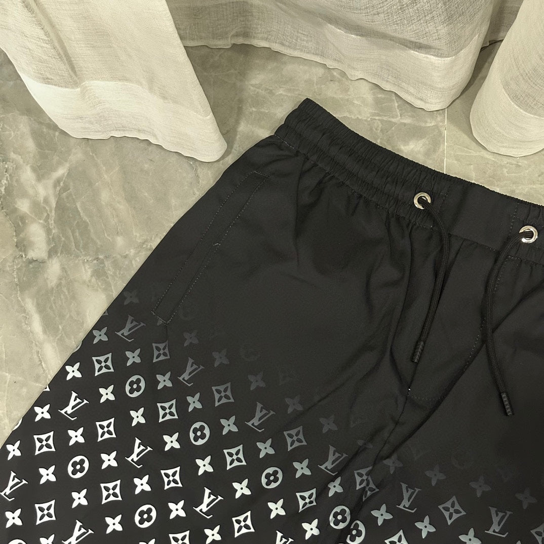 New classic gradient casual quick-drying beach shorts