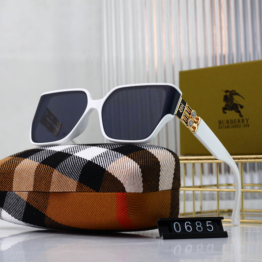 7-color curved nylon HD lens full frame design Sunglasses 0685