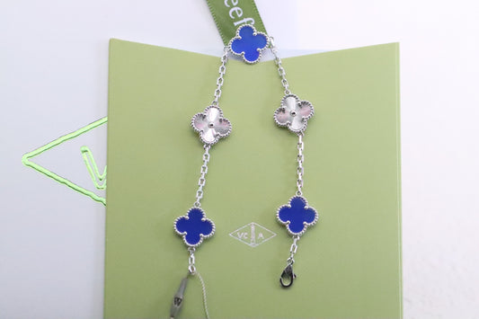 Laser Four-Leaf Clover Five-Flower Bracelet