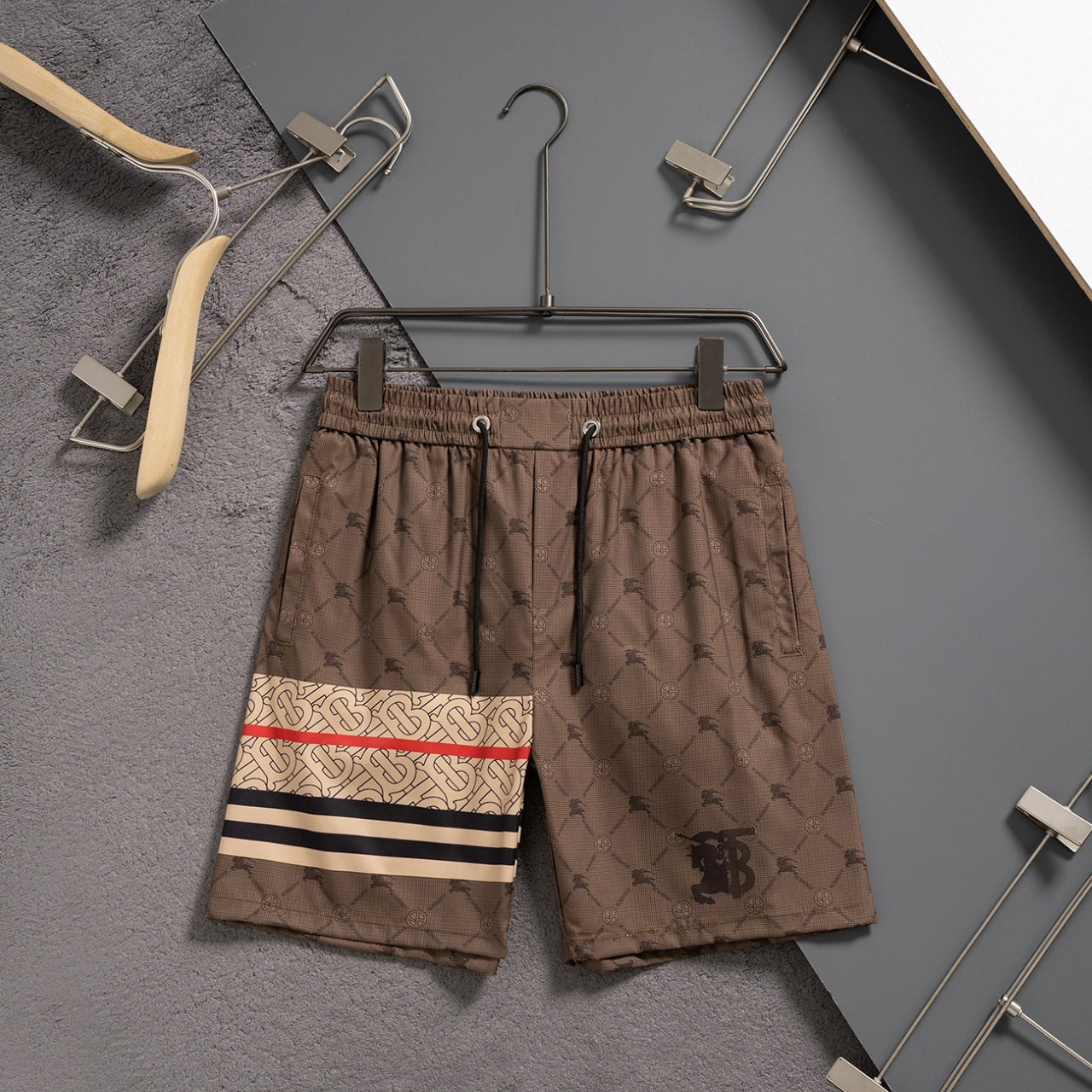 Burberry classic print casual quick-drying beach shorts