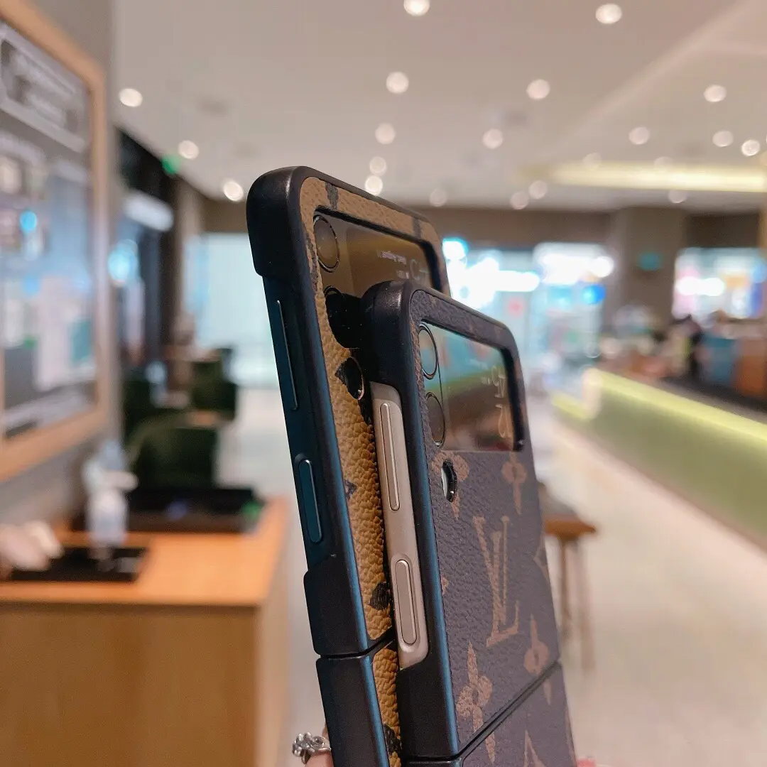 Leather Embossed Case for Galaxy Z Flip