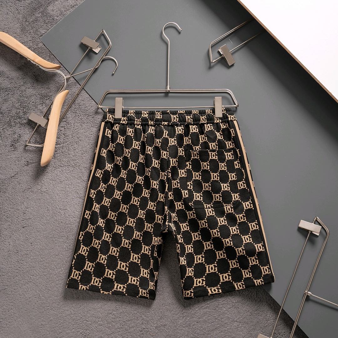 LOGO GRAPHIC KNIT JACQUARD SHORTS