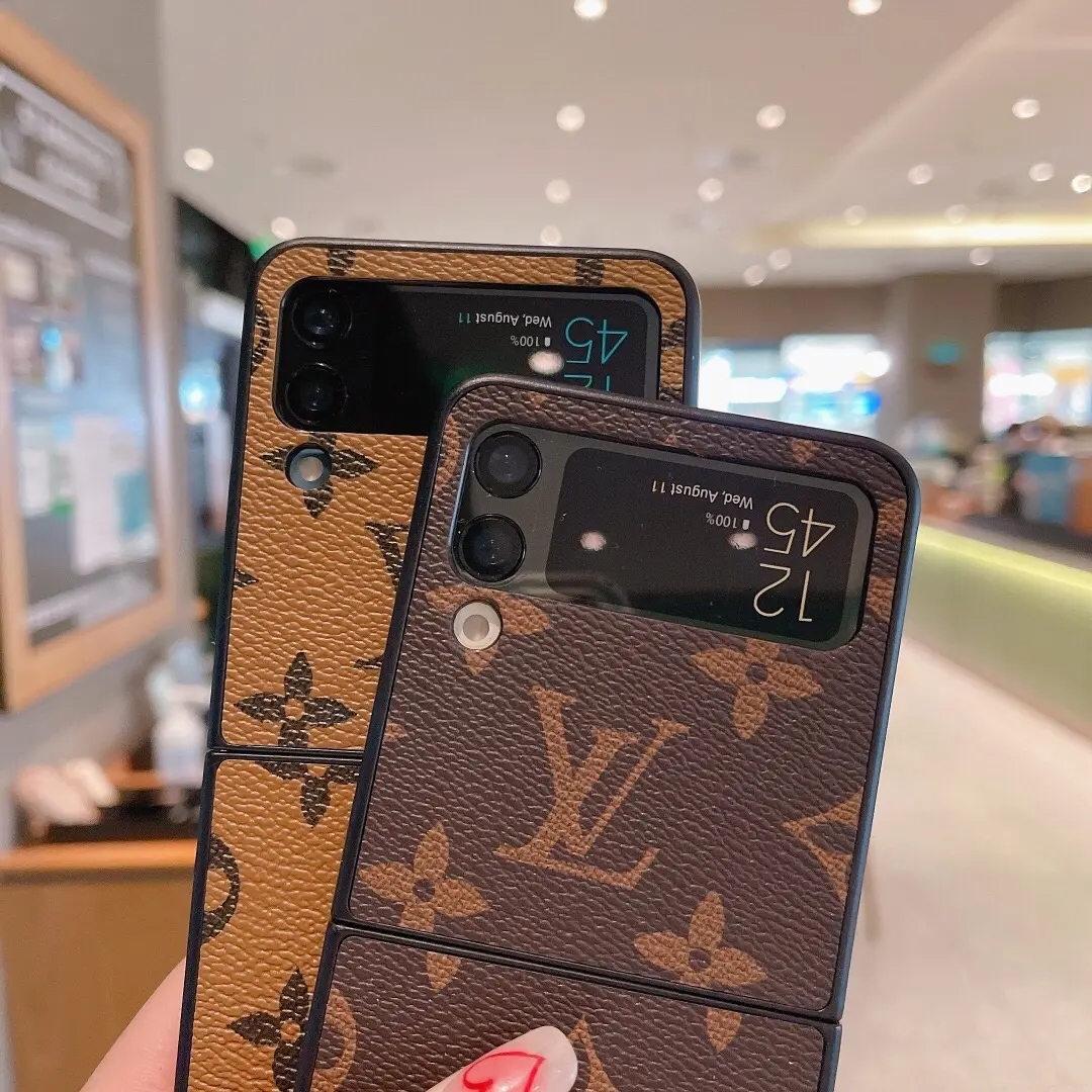 Leather Embossed Case for Galaxy Z Flip