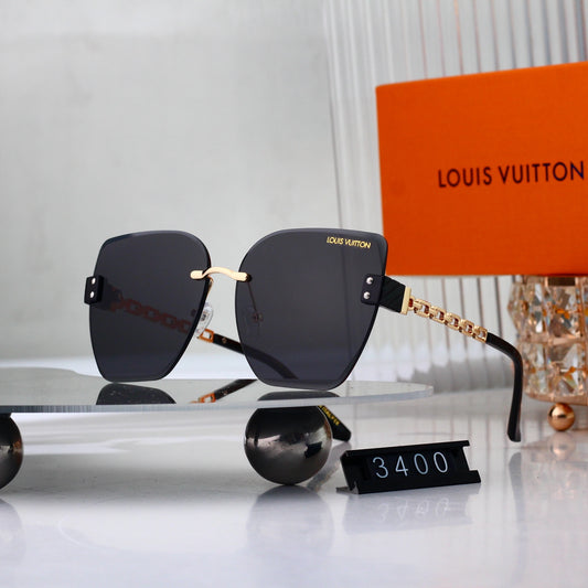 New Frameless Metal Sunglasses