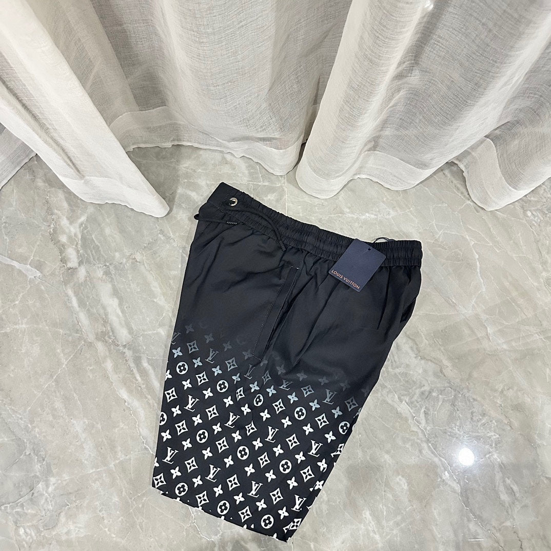 New classic gradient casual quick-drying beach shorts