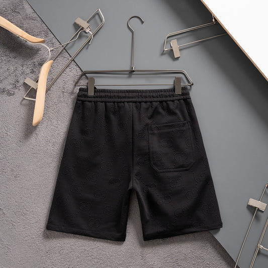Summer shorts in various fabrics with embroidery patterns