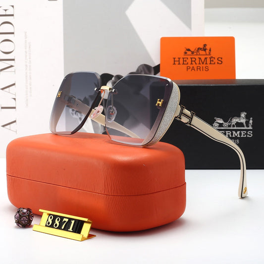 Fashion Sparkling Diamond Frame Sunglasses