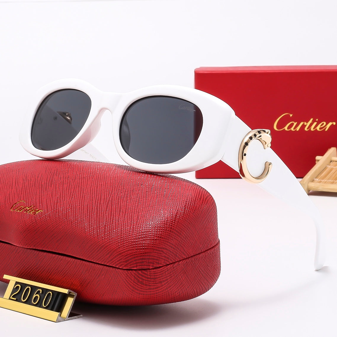 5 colors fashion sunglasses 2060