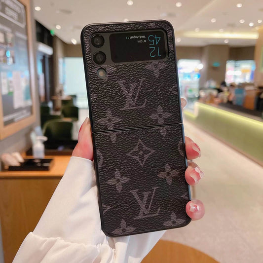 Leather Embossed Case for Galaxy Z Flip